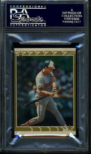 1989 O-Pee-Chee Stickercard #33 J. Reardon/C. Ripken, Jr. #150 PSA 10 #24876465 - Back