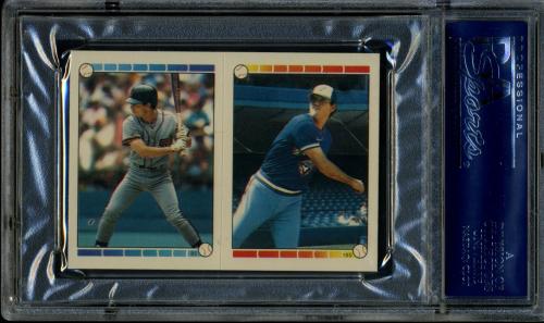 1989 Topps Stickercard #11 C. Ripken, Jr./Butler #85/Henke #195 PSA 9 #20708275 - Back