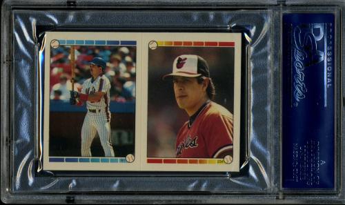 1989 Topps Stickercard #11 C. Ripken, Jr./Johnson #91/Gonzalez #234 PSA 10 #20708276 - Back