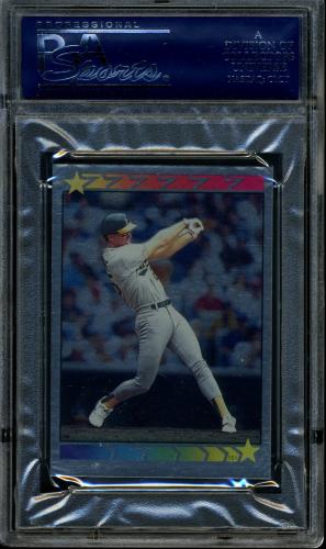 1989 Topps Stickercard #11 C. Ripken, Jr./M. McGwire #151 PSA 10 #20708277 - Back