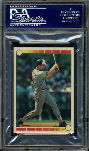 1989 Topps Stickercard #29 B. Hurst/C. Ripken, Jr. #237 PSA 10 #22146901 - Back