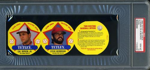 1989 Tetley Tea Discs #16 Cal Ripken PSA 10 #17249458