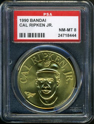 1990 Bandai Coins Cal Ripken, Jr. PSA 8 #24718444
