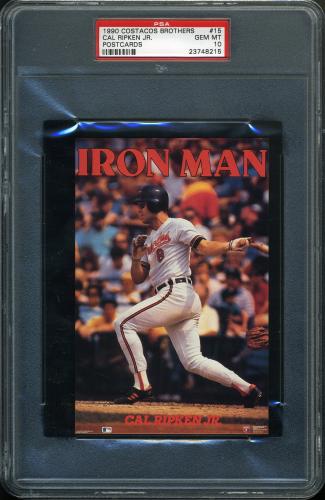 1990 Costacos Brothers Postcards #15 Cal Ripken, Jr. PSA 10 #23748215