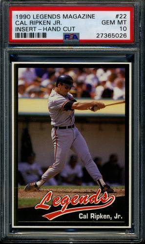 1990 Legends Magazine #22 Cal Ripken, Jr. PSA 10 #27365026