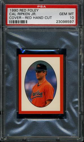 1990 Red Foley Cover - Red Cal Ripken, Jr. PSA 10 #23098597