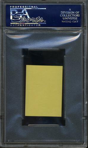 1990 Red Foley Sticker Book #78 Cal Ripken PSA 9 #22540727 - Back