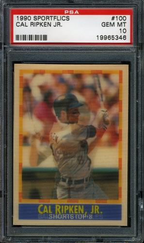 1990 Sportflics #100 Cal Ripken PSA 10 #19965346