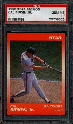1990 Star Promos Cal Ripken Jr. PSA 10 #20708356