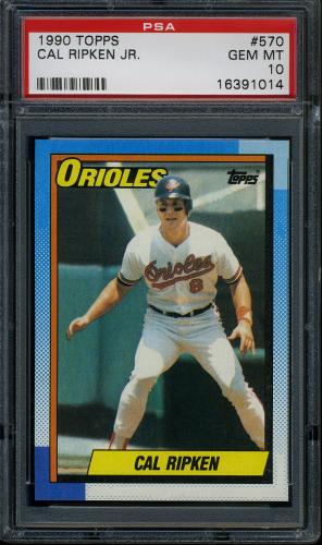 1990 Topps #570 Cal Ripken PSA 10 #16391014