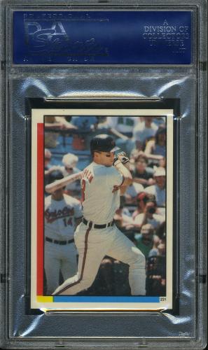 1990 Topps Sticker Backs #06 R. Sandberg/C. Ripken, Jr. #231 PSA 10 #16686015 - Back