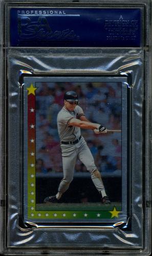 1990 Topps Sticker Backs #31 M. Davis/C. Ripken, Jr. #160 PSA 10 #20708287 - Back