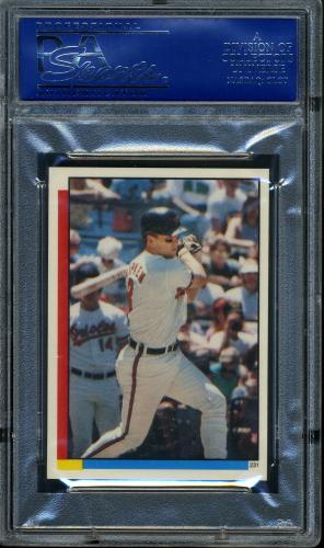 1990 Topps Sticker Backs #41 G. Gaetti/C. Ripken, Jr. #231 PSA 10 #14522381 - Back