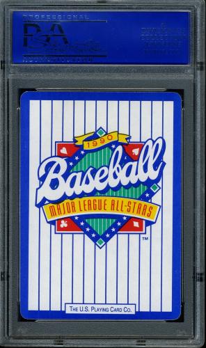 1990 U.S. Playing Card All-Stars #6S Cal Ripken PSA 10 #11788814 - Back