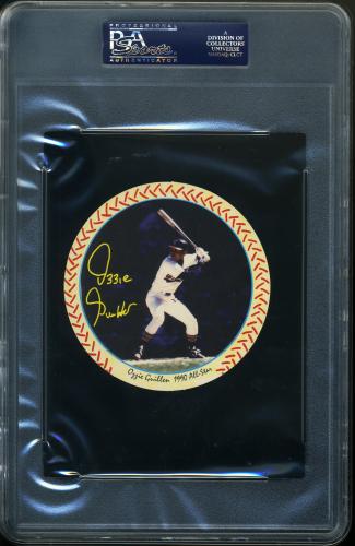 1990 Windwalker Discs Cal Ripken Jr.-Ozzie Guillen PSA 10 #24748763 - Back