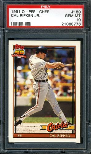 1991 O-Pee-Chee #150 Cal Ripken PSA 10 #21068776