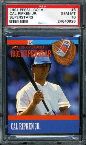 1991 Pepsi Superstar #8 Cal Ripken PSA 10 #24640926