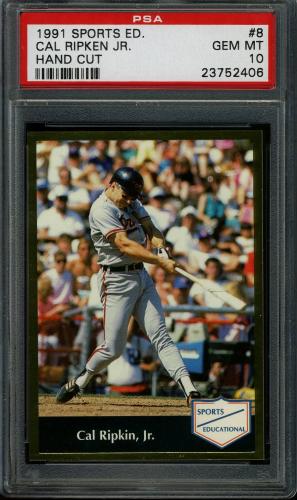 1991 Sports Educational #8 Cal Ripken, Jr. PSA 10 #23752406