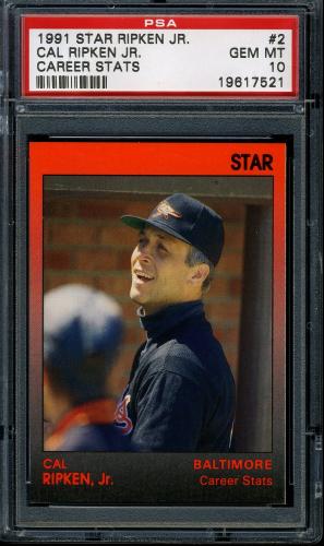 1991 Star #02 Cal Ripken Jr. PSA 10 #19617521