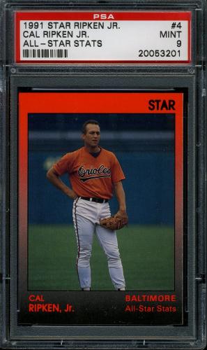1991 Star #04 Cal Ripken Jr. PSA 9 #20053201