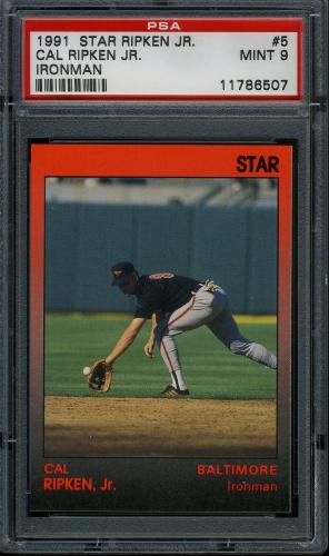 1991 Star #05 Cal Ripken Jr. PSA 9 #11786507