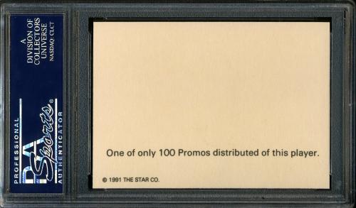 1991 Star All-Stars Cal Ripken Jr. (promo card) PSA 10 #22993923 - Back