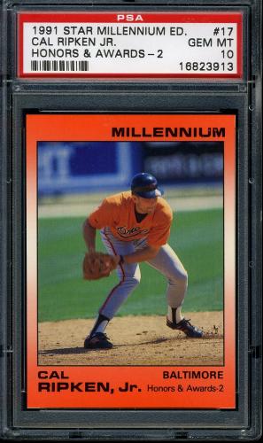1991 Star Millennium Edition #17 Cal Ripken Jr. PSA 10 #16823913