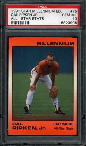 1991 Star Millennium Edition #75 Cal Ripken Jr. PSA 10 #16823905