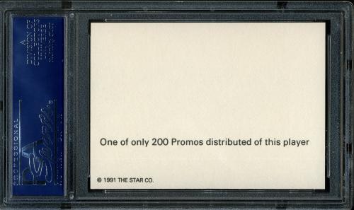 1991 Star Millennium Edition Cal Ripken Jr. (promo card) PSA 10 #16823986 - Back