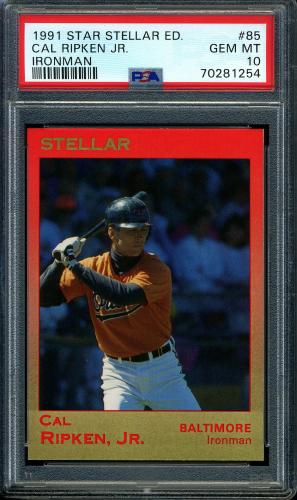 1991 Star Stellar Edition #85 Cal Ripken Jr. PSA 10 #70281254
