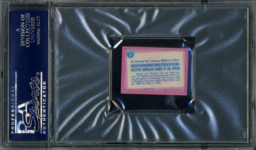 1991 Topps Micro #005 Cal Ripken PSA 10 #23823963 - Back