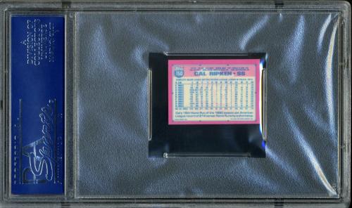 1991 Topps Micro #150 Cal Ripken PSA 10 #16300103 - Back
