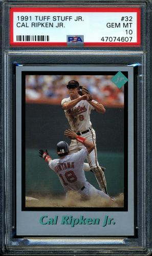 1991 Tuff Stuff Jr. #32 Cal Ripken, Jr. PSA 10 #47074607