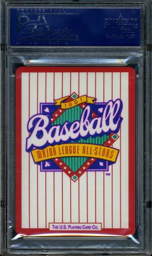 1991 U.S. Playing Card All-Stars #13D Cal Ripken PSA 10 #18827792 - Back