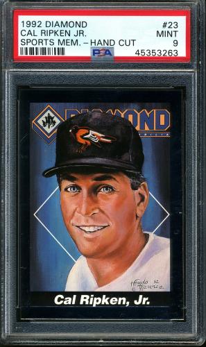 1992 Diamond Sports Memorabilia #23 Cal Ripken, Jr. PSA 9 #45353263