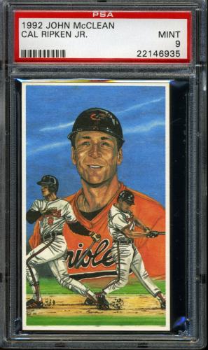 1992 John McClean Cal Ripken, Jr. PSA 10 #22146935