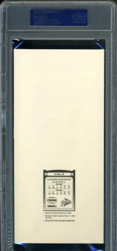 1992 Orioles Crown Action Stand Ups #7 Cal Ripken Jr. PSA 10 #21307780 - Back