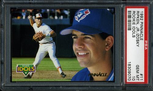 1992 Pinnacle Rookie Idols #11 C.Ripken/E.Zosky PSA 10 #18309070