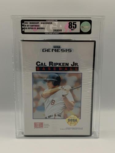 1992 Mindscape Sega Genesis Cal Ripken Jr. Baseball VGA 85 #71959509