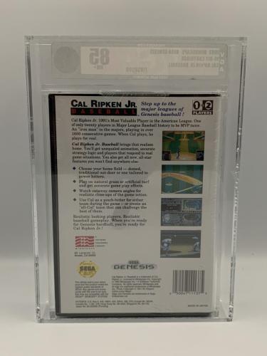 1992 Mindscape Sega Genesis Cal Ripken Jr. Baseball VGA 85 #71959509 - Back