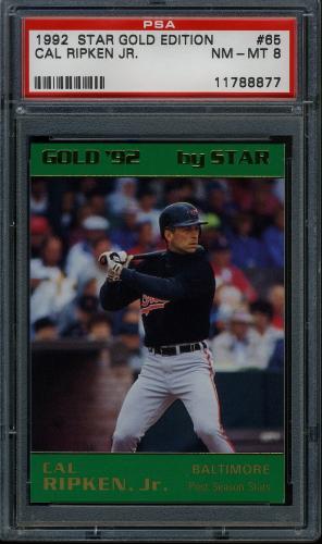 1992 Star Gold Edition #65 Cal Ripken Jr. PSA 8 #11788877