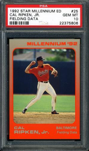 1992 Star Millennium Edition #25 Cal Ripken Jr. PSA 10 #22375806