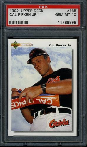 1992 Upper Deck #165 Cal Ripken PSA 10 #11788898