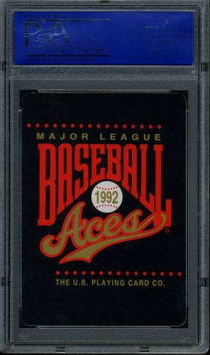 1992 U.S. Playing Card Aces #8H Cal Ripkin (Ripken) PSA 10 #11788893 - Back