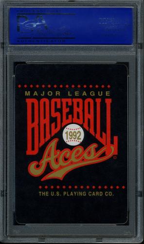 1992 U.S. Playing Card Aces #JC Cal Ripkin (Ripken) PSA 10 #11788894 - Back