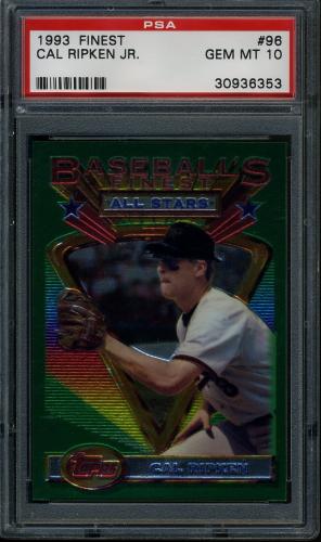 1993 Finest #96 Cal Ripken AS PSA 10 #30936353