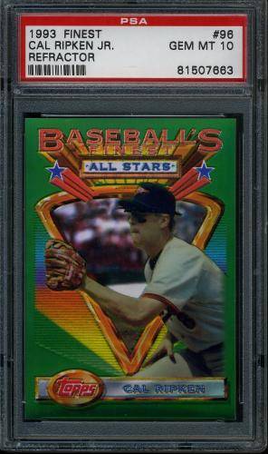 1993 Finest Refractors #96 Cal Ripken AS PSA 10 #81507663