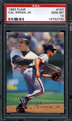 1993 Flair #157 Cal Ripken PSA 10 #16753730