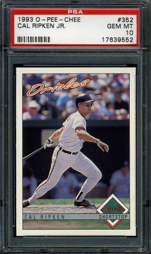 1993 O-Pee-Chee #352 Cal Ripken PSA 10 #17639552