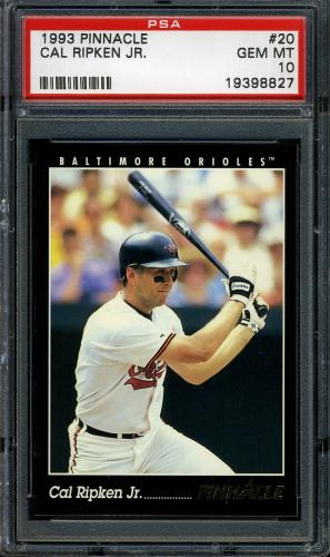 1993 Pinnacle #020 Cal Ripken PSA 10 #19398827